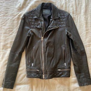 All Saints Conroy Leather Biker Jacket